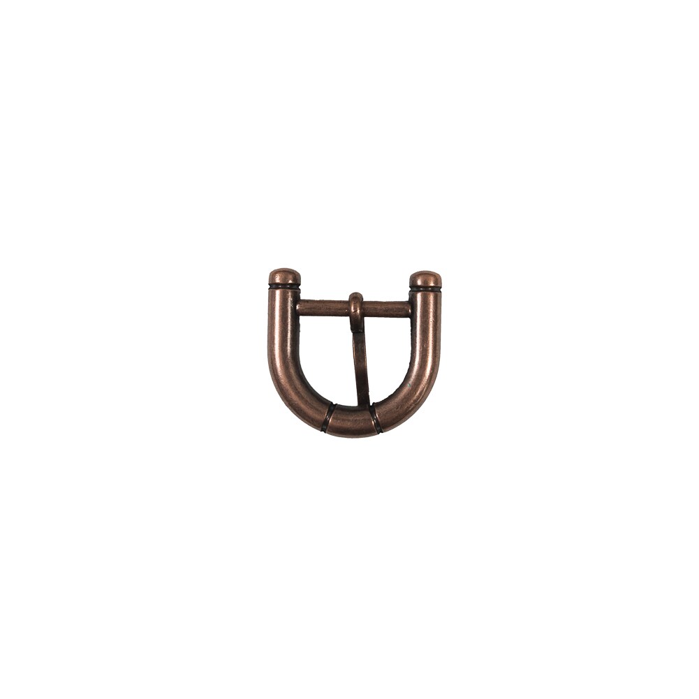 Copper Metal Buckle - 1&#x22; x 1&#x22;