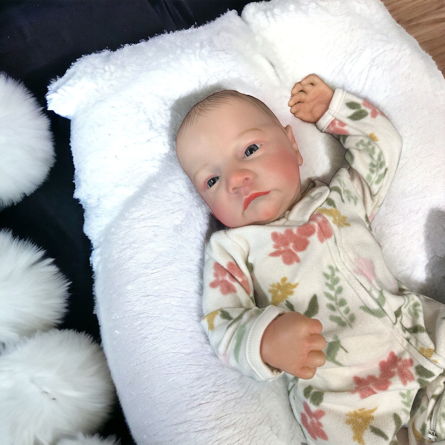 Realistic Open Eyes Reborn Doll 19 inch Weighted Newborn Baby Girl or Boy Soft Heavy Baby Dolls For Children Child Friendly Gifts For Girls product 3