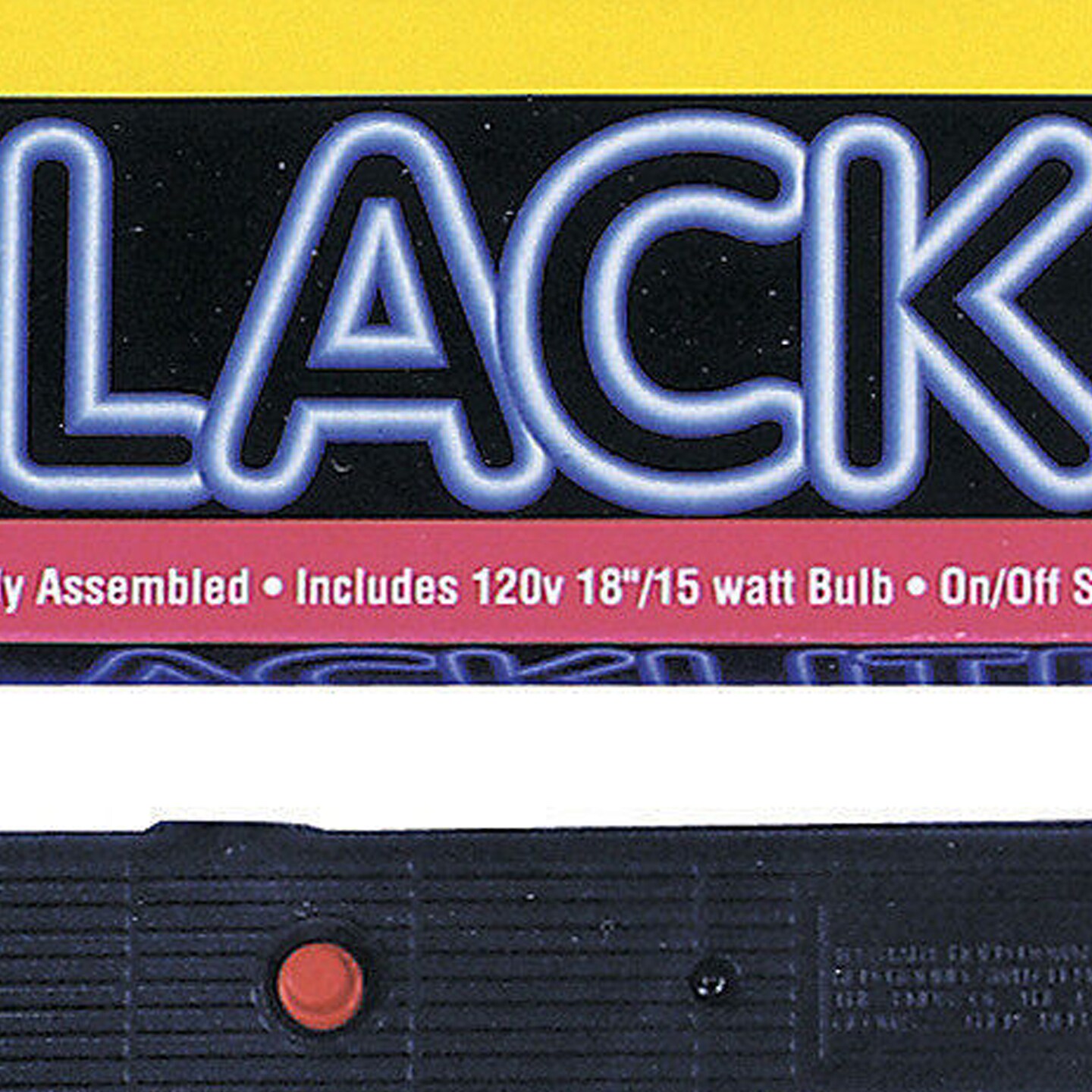 Black light Fluorescent Light Fixture