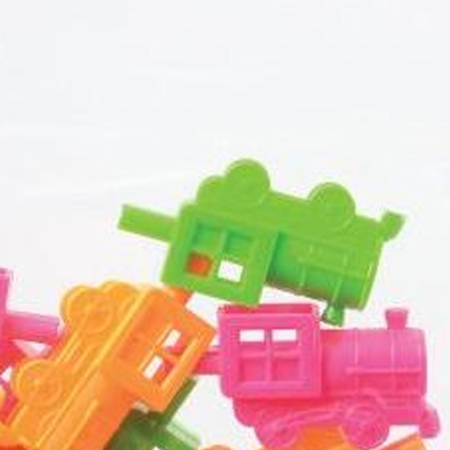 Mini Neon Train Whistles Include 12 Units