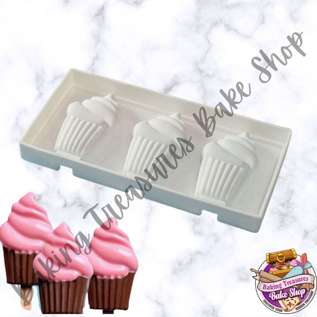 Cupcake Cakesicles Silicone Mold