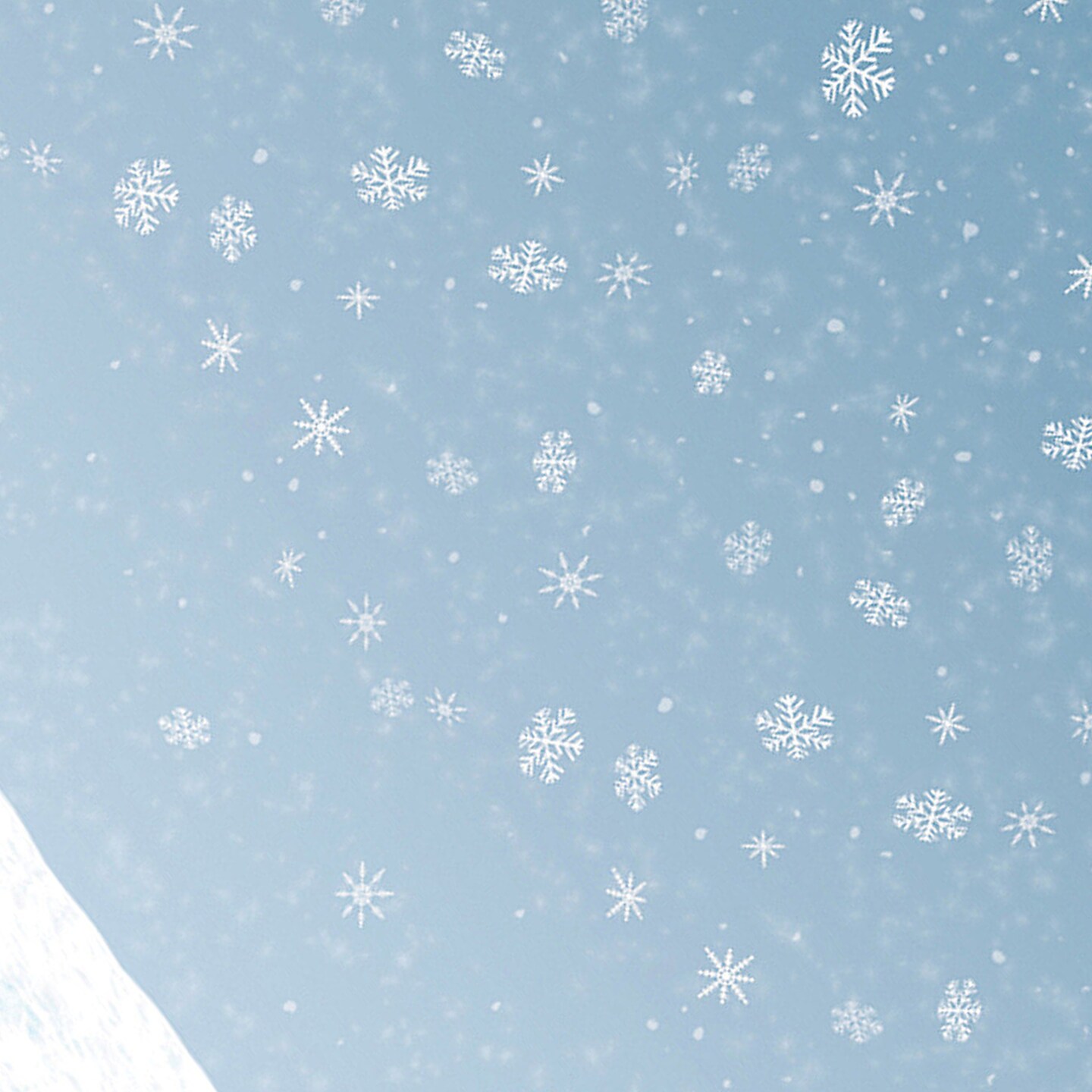Insta Theme Winter Sky Backdrop