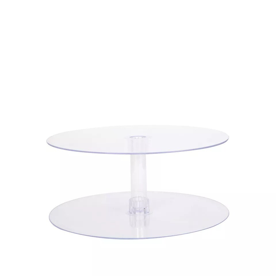 1 18" Tier Acrylic Birthday Party Catering Display Cake Stand Decorations Events