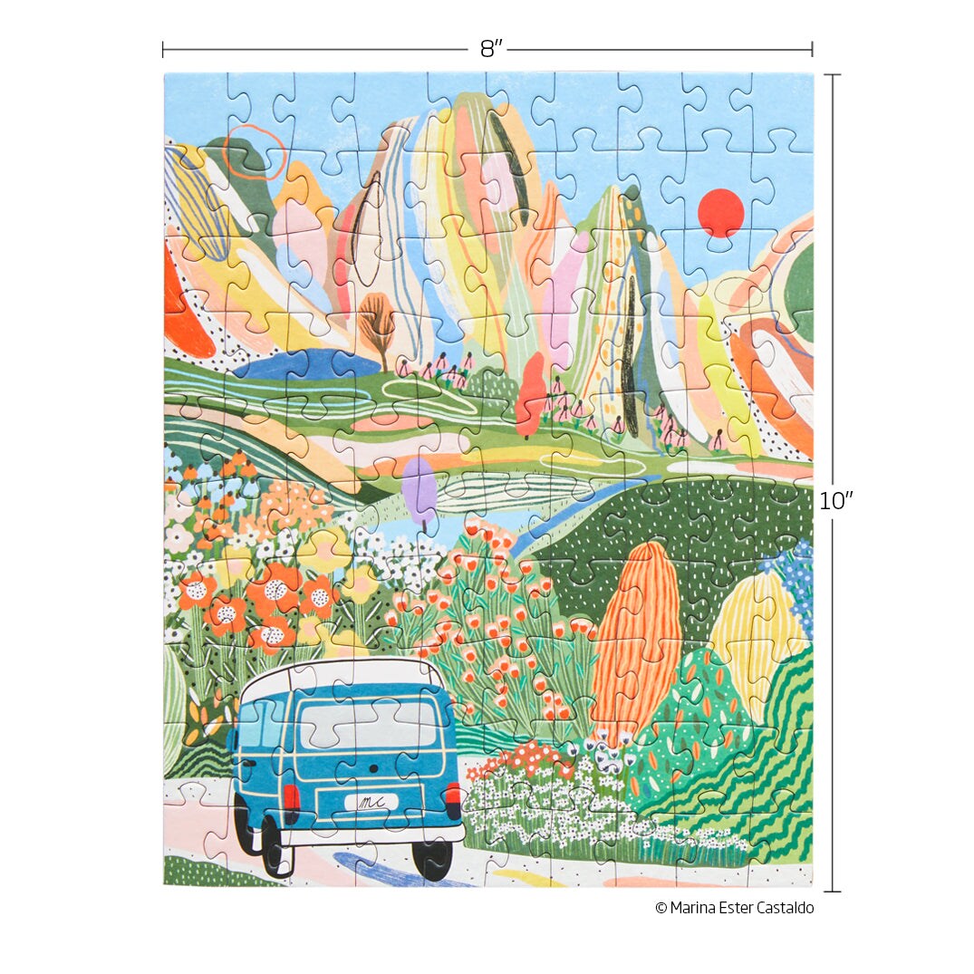 Day Tripping 100 Piece Jigsaw Puzzle