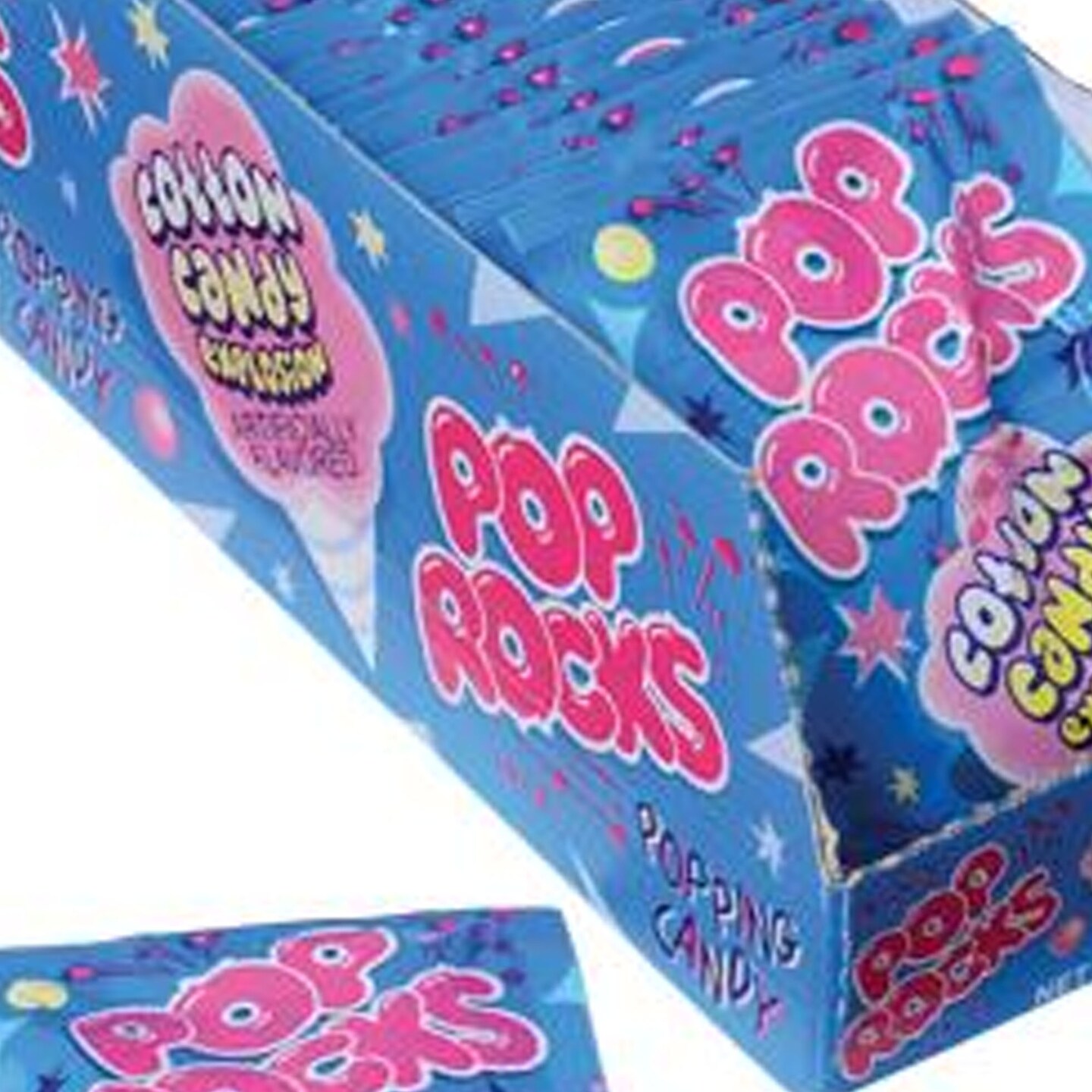 Pop Rocks Cotton Candy 24 Pc Include 24 Units