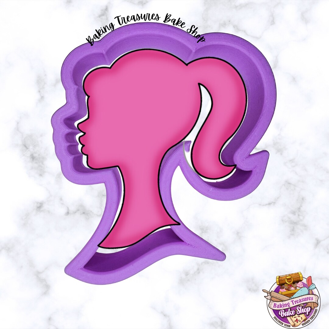 Barbie Doll Silhouette Cookie Cutter