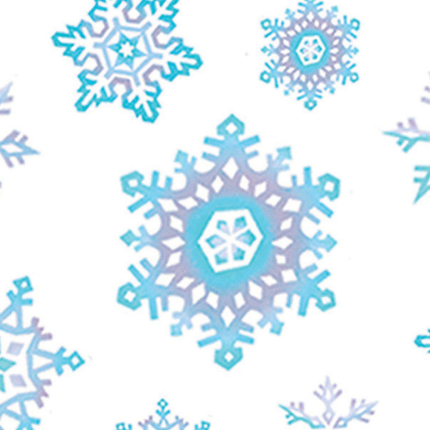 Crystal Snowflake Window Clings