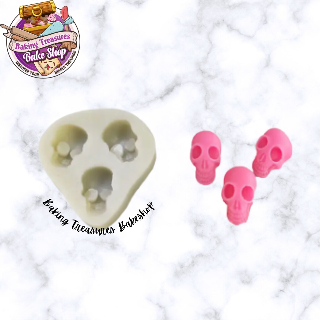 SKELETON SKULL TRIO MOLD