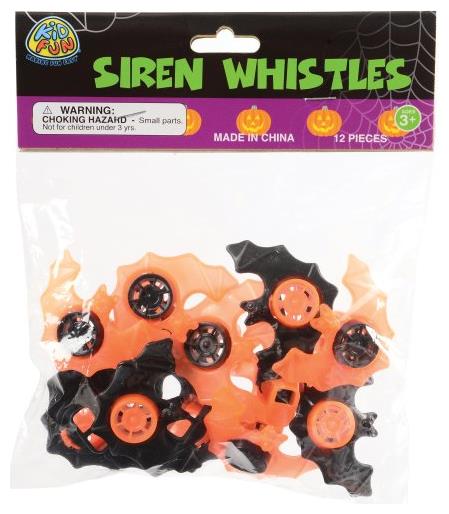 Bat Siren Whistles Include 12 Units