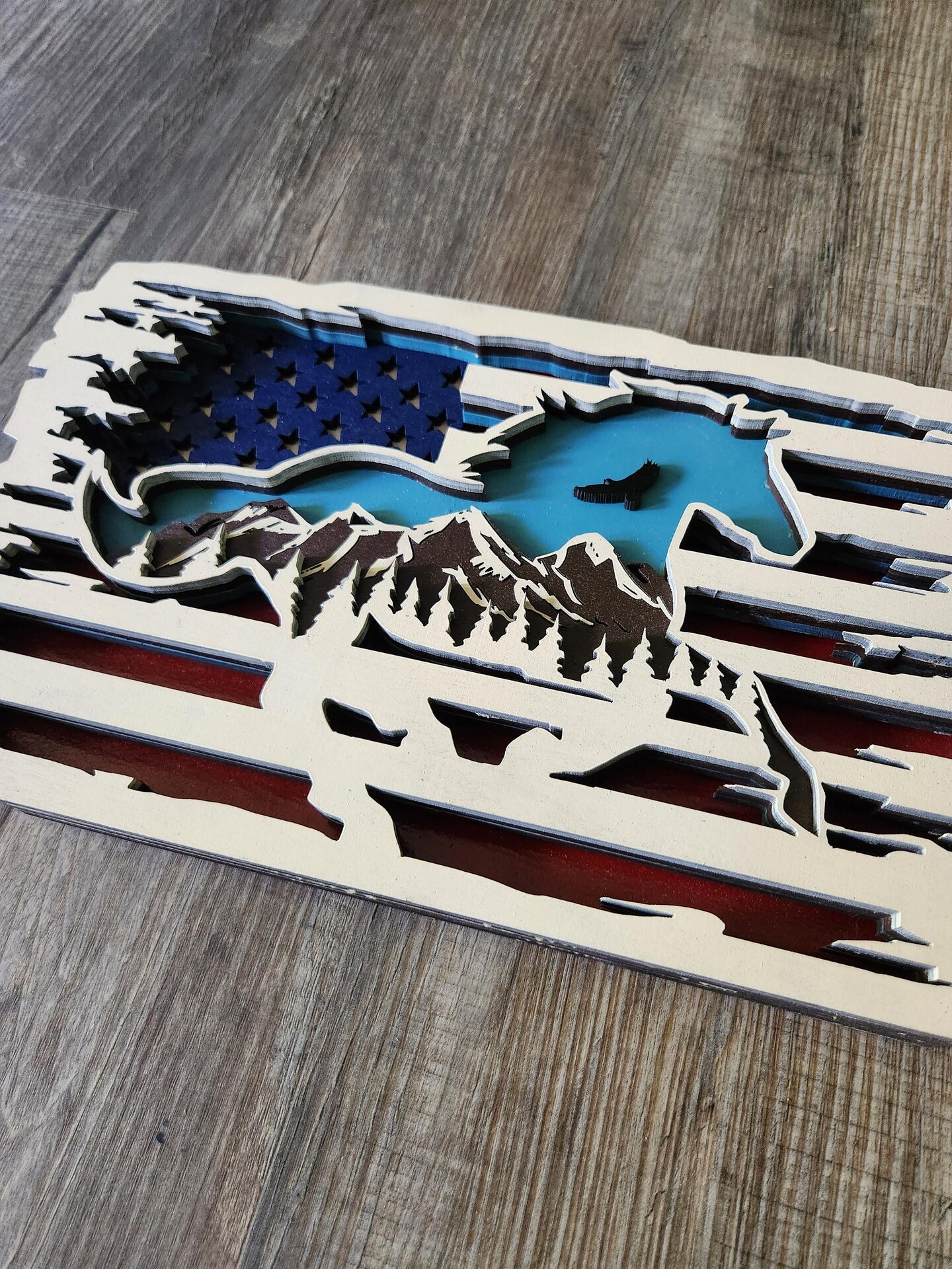 Layered Racing Flag Horse Flag Layered Art | MakerPlace by Michaels