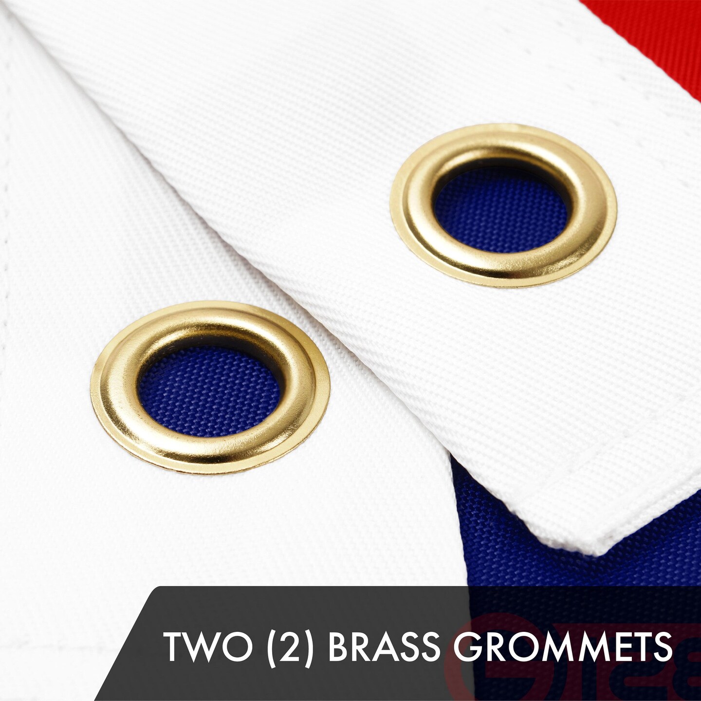 G128 Combo Pack: American USA Flag 2.5x4 Ft & Betsy Ross 1776 Flag 2.5x4 Ft | Both ToughWeave Series Embroidered 300D Polyester, Embroidered Design, Indoor/Outdoor, Brass Grommets