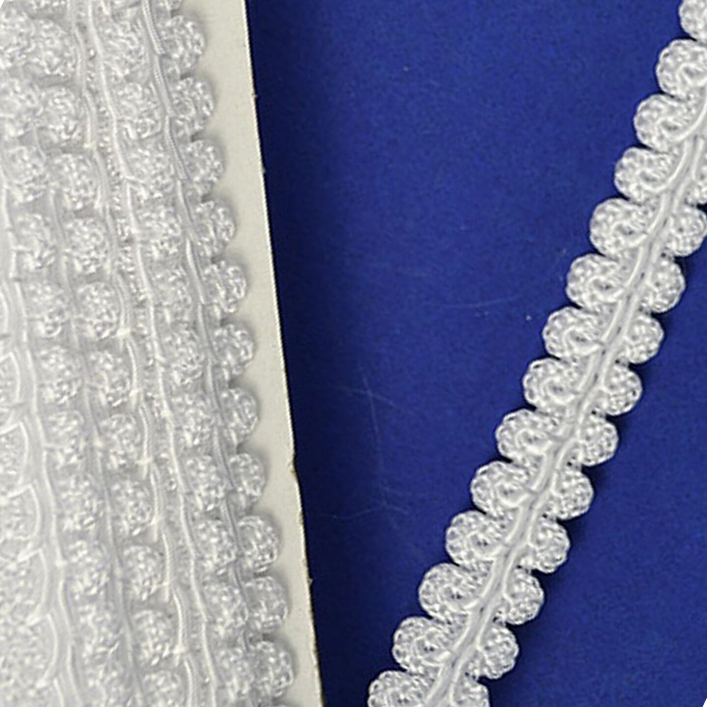 1/2&#x22; x 15 Yards White Gimp Braid 5 Packs Gimp Braid Trim