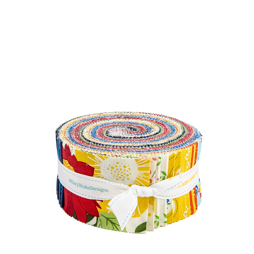 Summer's in Town 2.5" Strip Roll (Jelly Roll / Rolie Polie) by Riley Blake (RP-17530-40)