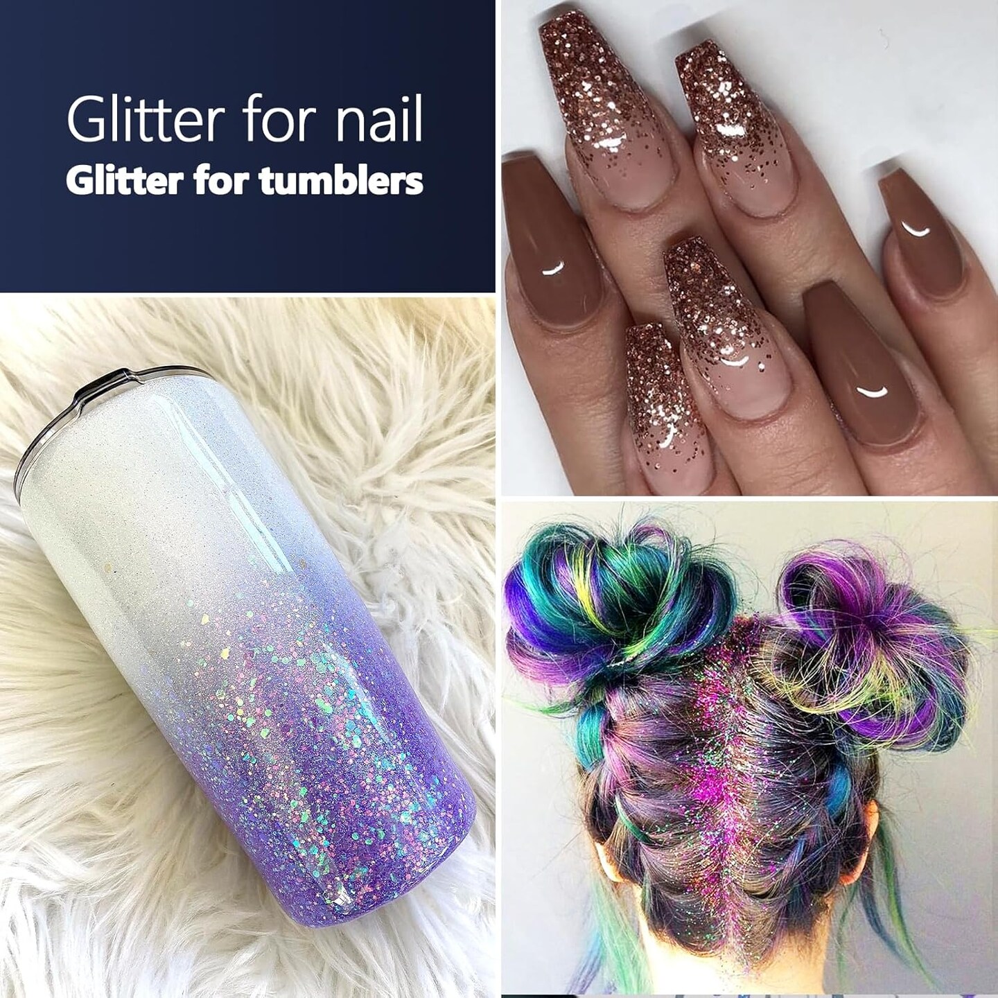 Holographic Glitter for Resin