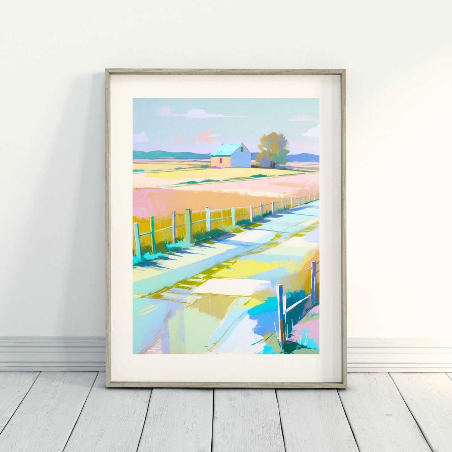 Texas Country Landscape Art Print | MakerPlace by Michaels
