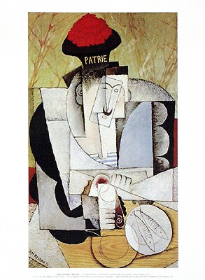 Sailor at Lunch by Diego Rivera - Authentic Mexican Art Print | Wall Decor