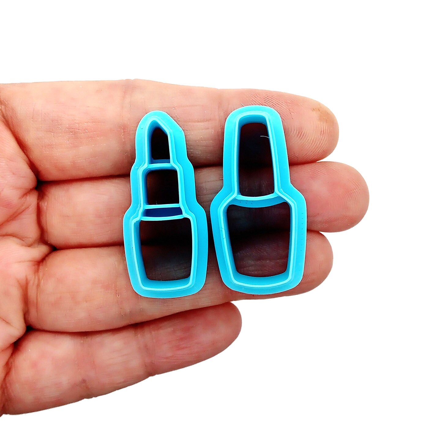 Lipstick and Nail Polish Clay Cutter Set, 2 pc, Adorabilities
