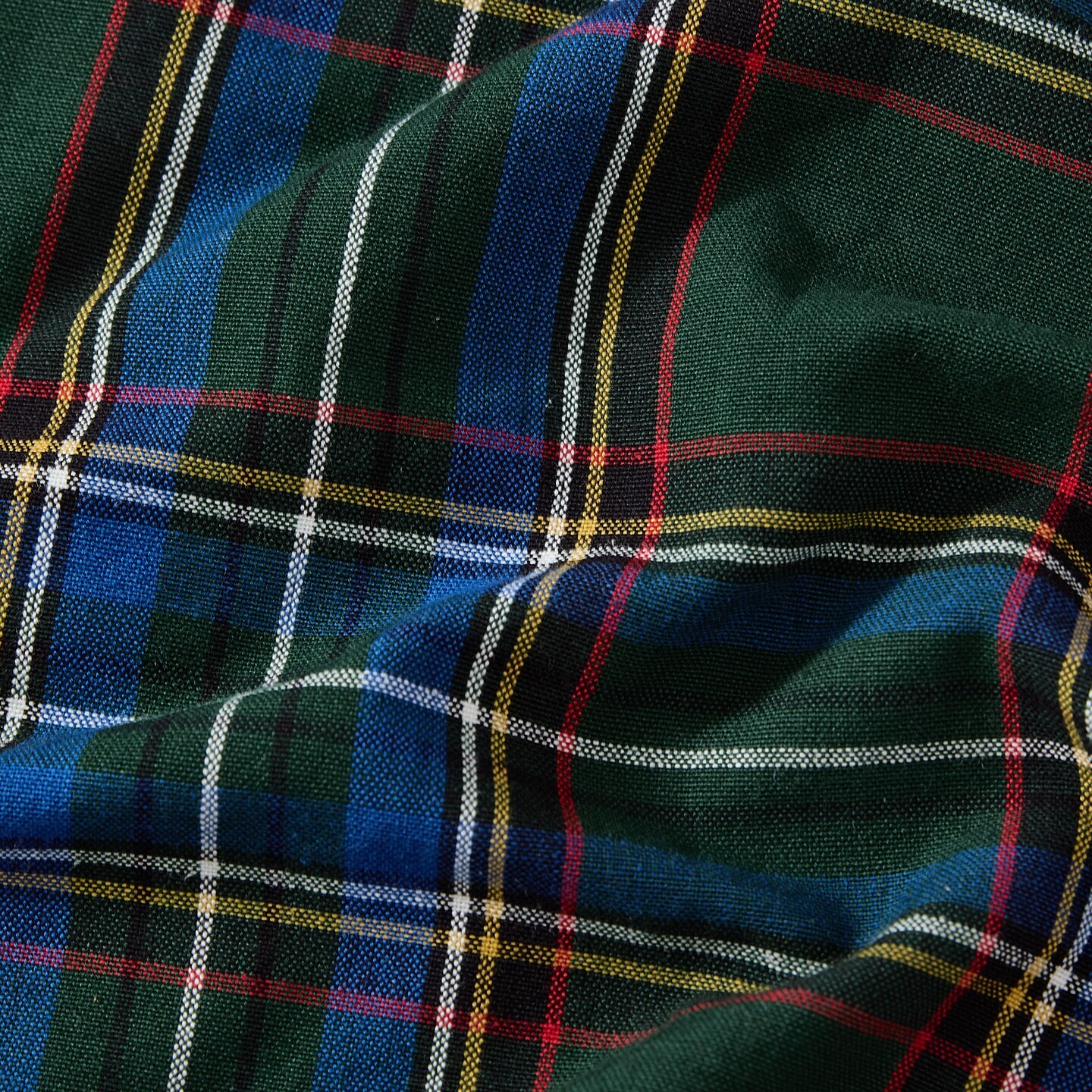 Threadmade Home Stowe Tartan Holiday Plaid Rectangle Tablecloth, Green - 60"W x 102"L