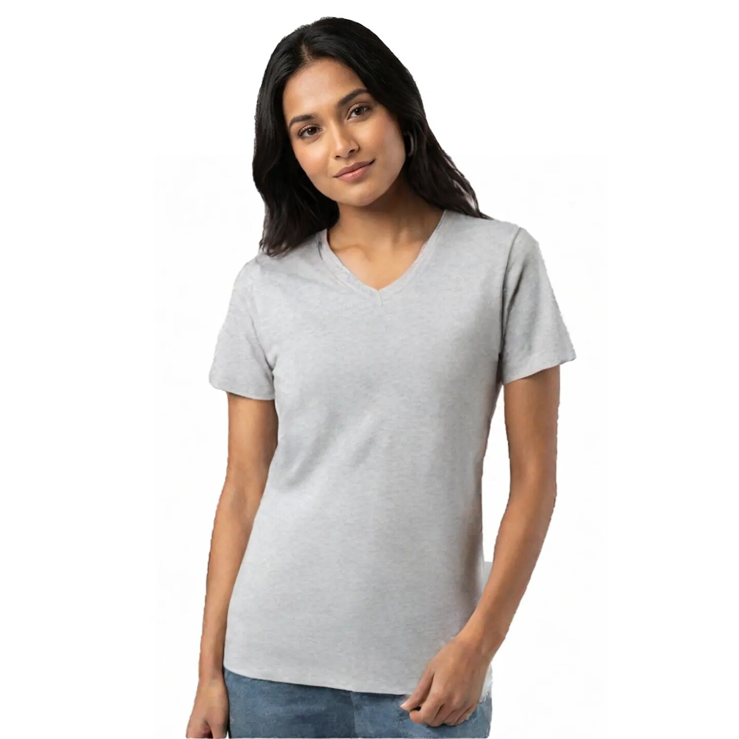 BELLA + CANVAS Unisex Triblend V Neck T-Shirt Free Shipping, Size
