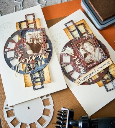 Sizzix Thinlits Die Set 15PK - Vault Picture Show by Tim Holtz
