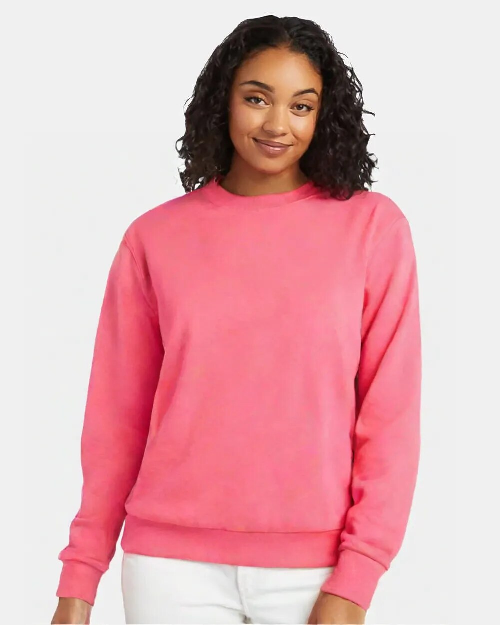 Hanes Unisex EcoSmart Fleece Crewneck Sweatshirt For Casual Wear