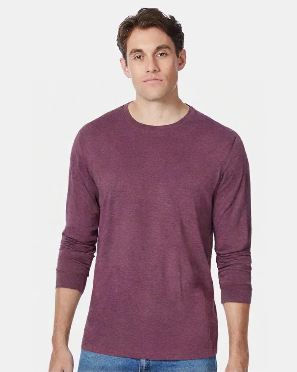 BELLA CANVAS Triblend Long Sleeve Tee Soft Lightweight Unisex Retail Fit Everyday Wear Shirt