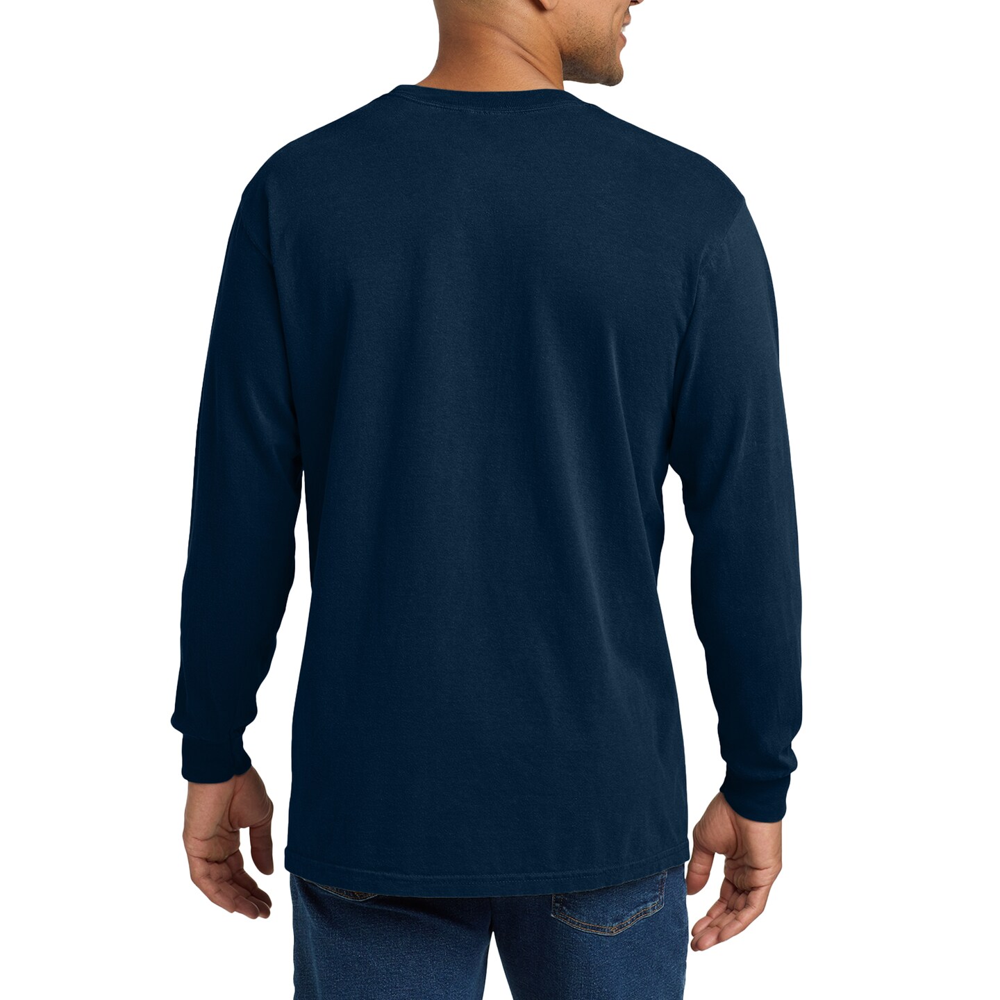 Comfort Colors Garment Dyed Heavyweight Long Sleeve Pocket T-Shirt