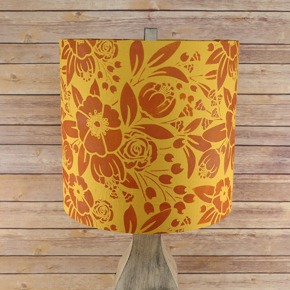 Watercolor Floral Wall Stencil