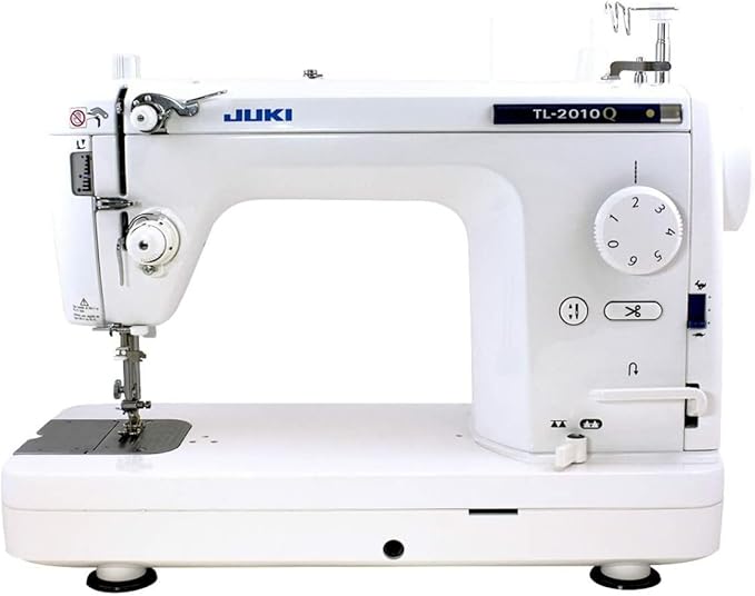 Juki TL-2010Q 1-Needle, Lockstitch, Portable Sewing Machine with Automatic Thread Trimmer for Quilting, Tailoring, Apparel and Home Decor
