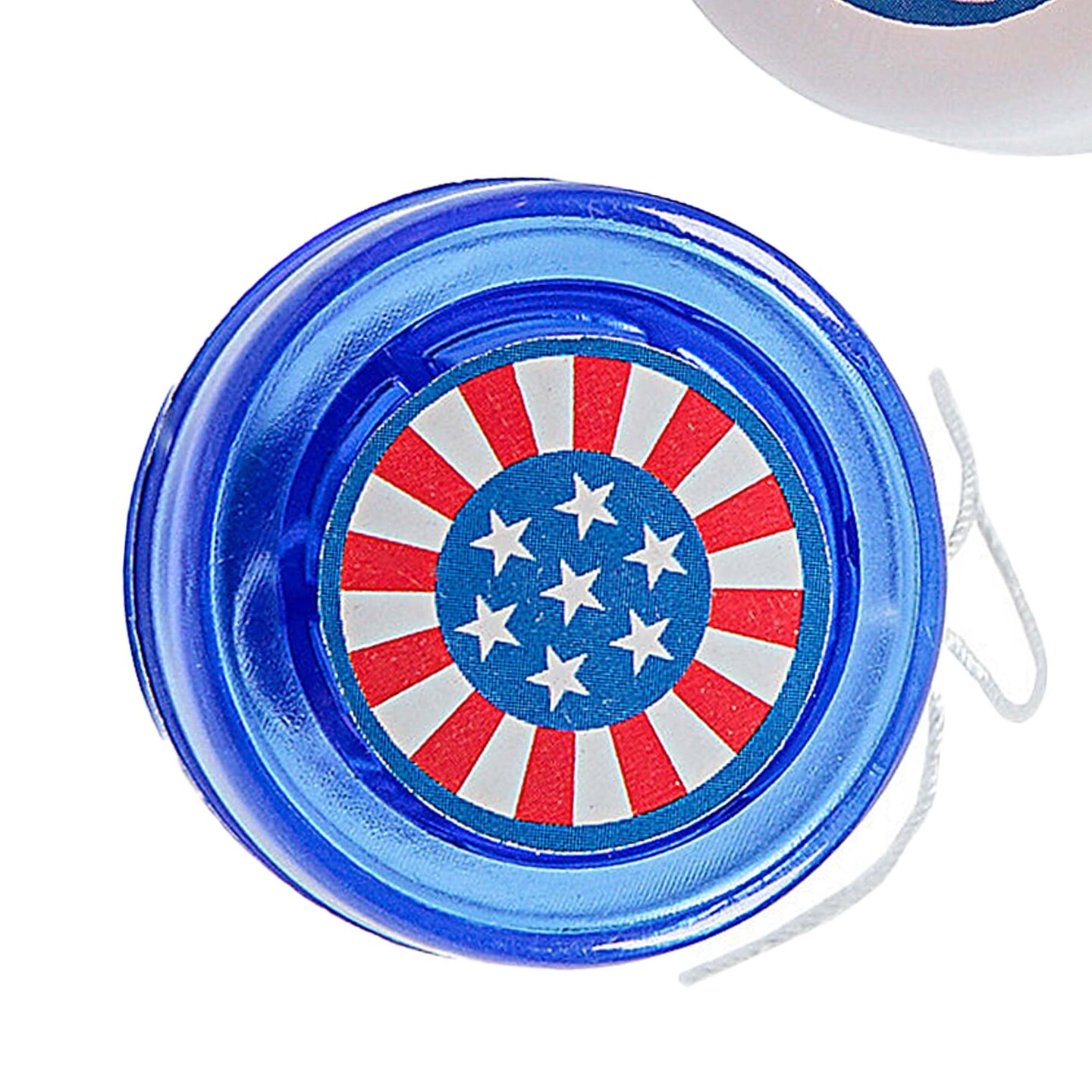 1 1/4&#x22; diam. Bulk 48 Pc. Red, White &#x26; Blue Mini Patriotic YoYo Assortment