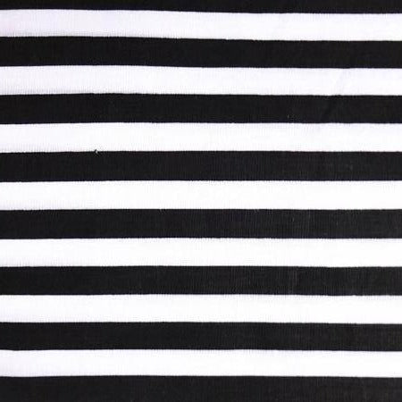1 Yard Half Inch Stripe Print Poly Cotton Classic Pattern Fabric 58 /59 Inches Wide