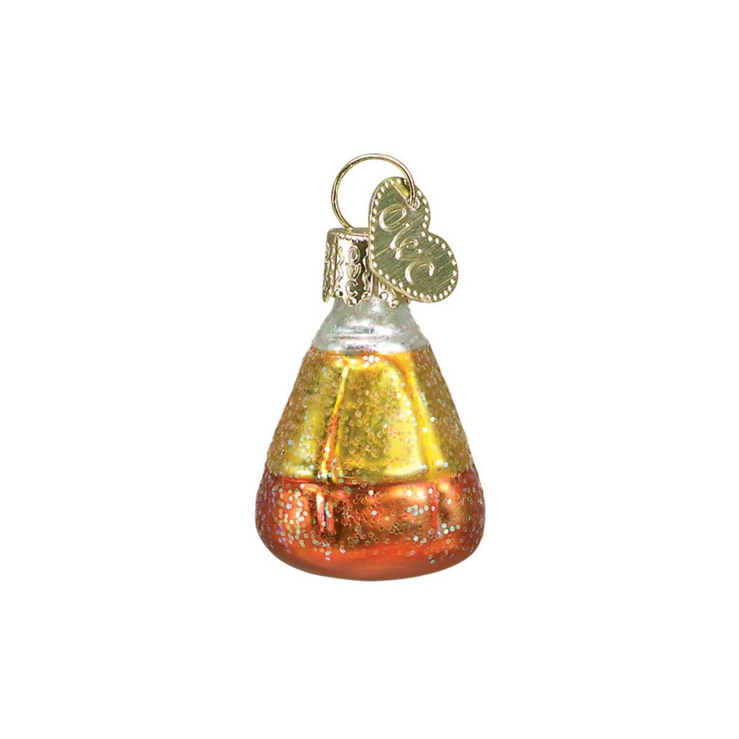Old World Christmas 2.0 Inch Miniature Halloween Assortment Halloween Tree Ornament Set , Owl Bats Moon