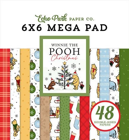 Echo Park Winnie the Pooh Christmas 6X6 Mega Pad