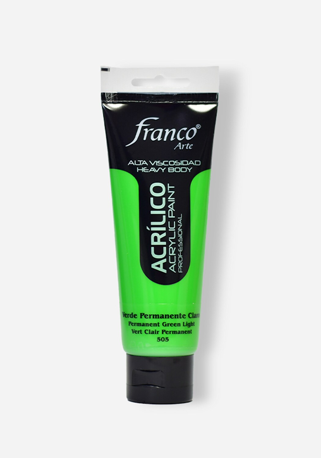 14505-100 Professional Acrylic Paint 3,38 U.S fl oz / Permanent Green Light / Heavy Body