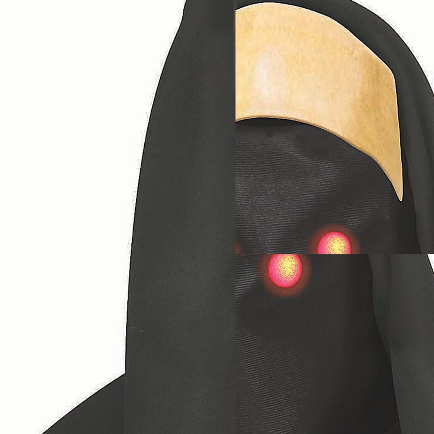 Adults Fade-In & Fade-Out Red Eyes Wicked Sister Costume - Standard