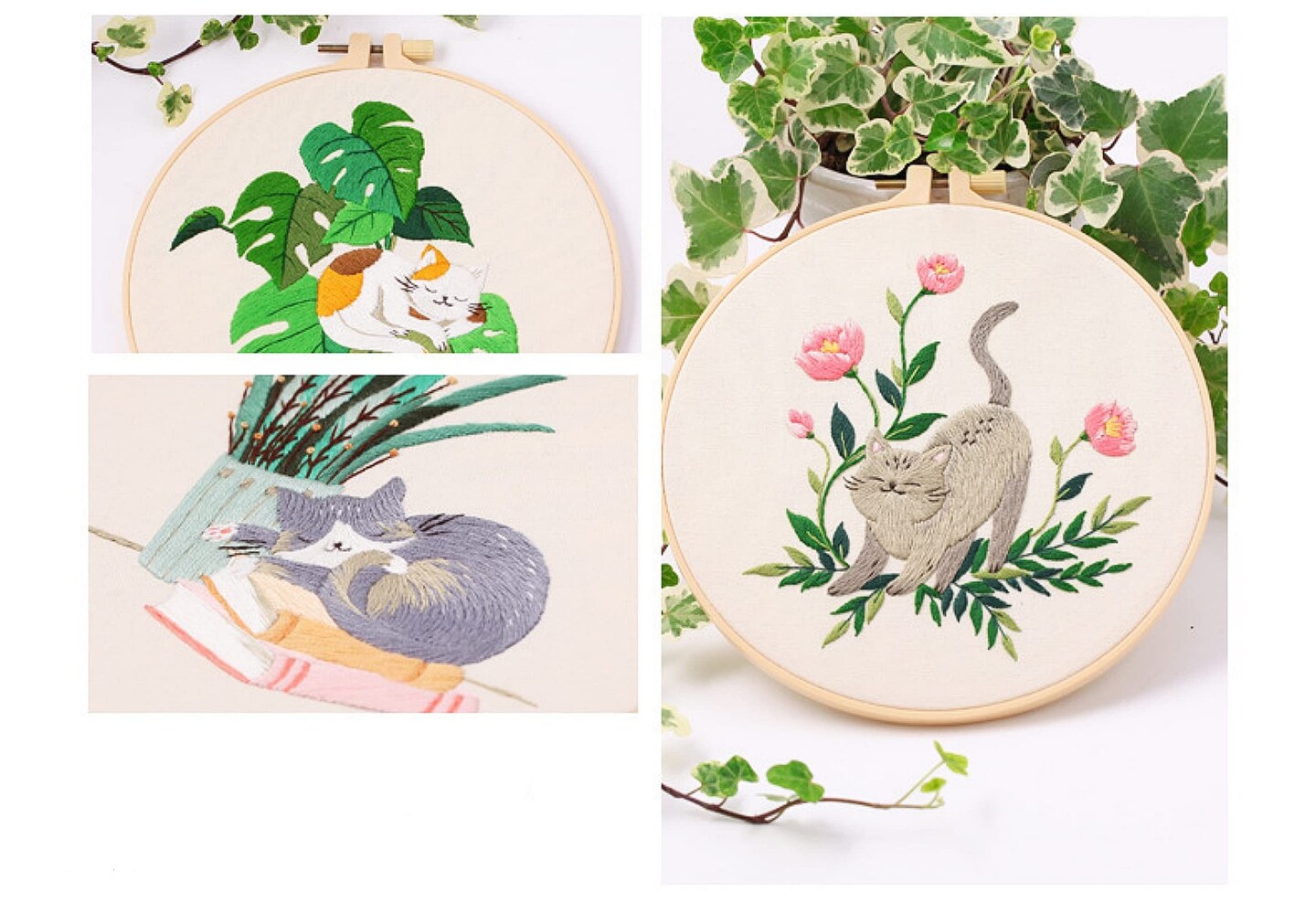 Embroidery Kits for Beginners, Embroidery Kits for Adults, Easy Embroidery Kit