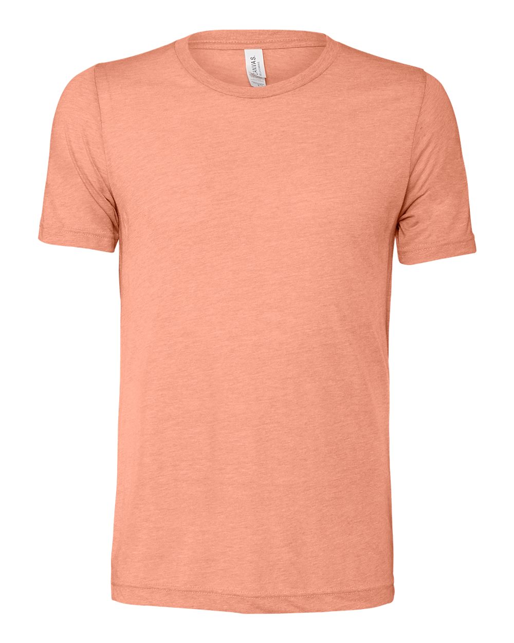 BELLA+CANVAS Men’s Triblend Crewneck Short Sleeve T-Shirt for Summer Wear, Casual Style & Lightweight Everyday Tee