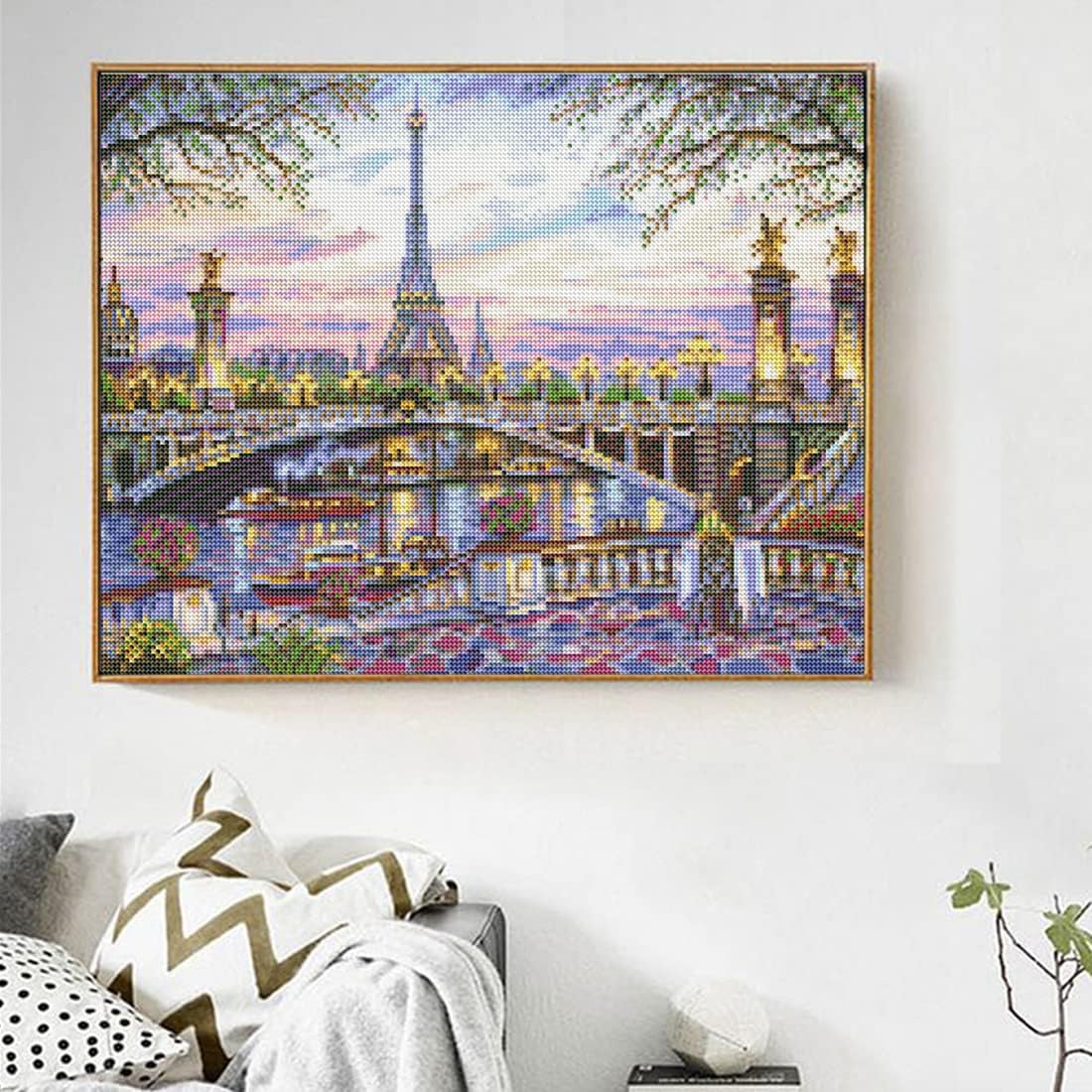 Diamond Painting Kits - Round Full Drill Paris Memories Diamond Art Kits for Adults