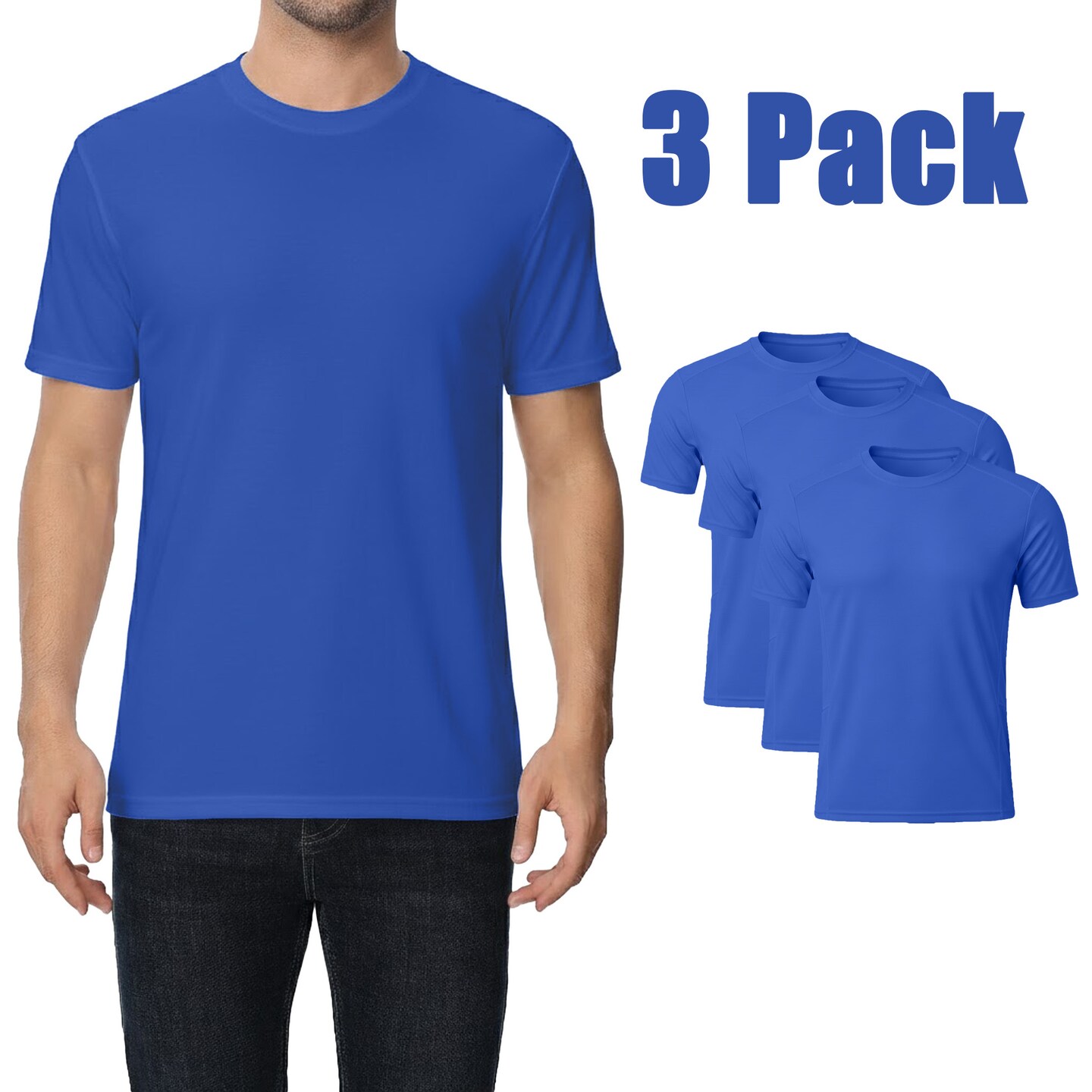 Zfeel ZF910 Work & Safety Performance T-Shirt – UPF 50, Quick-Dry Poly for Event staff