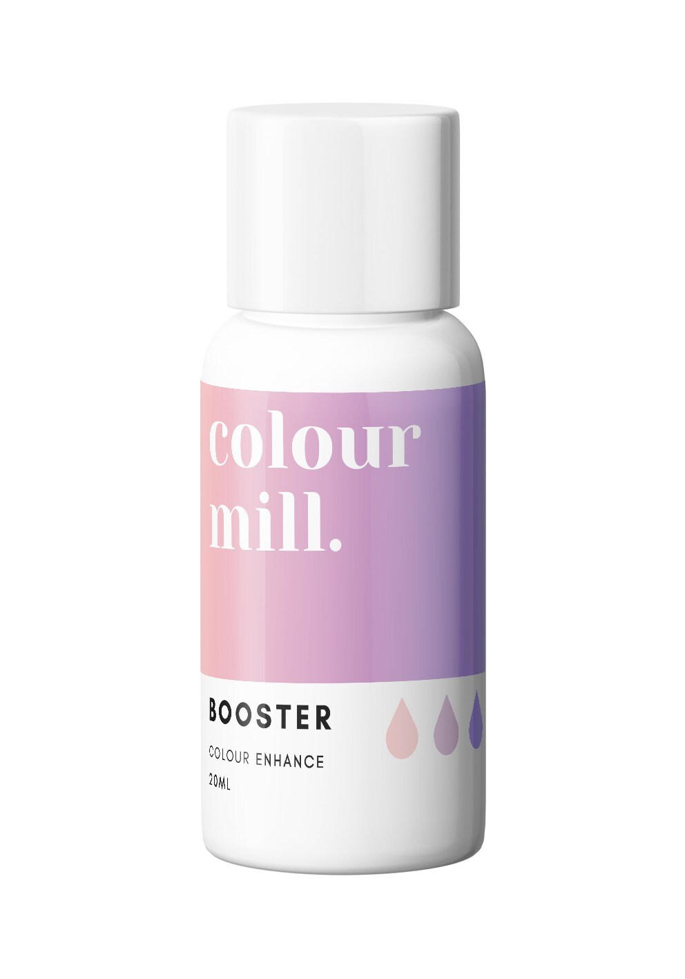 20ml Booster Colour Enhancer – Emulsifier for Baking, Buttercream, Chocolate & Gel Colours