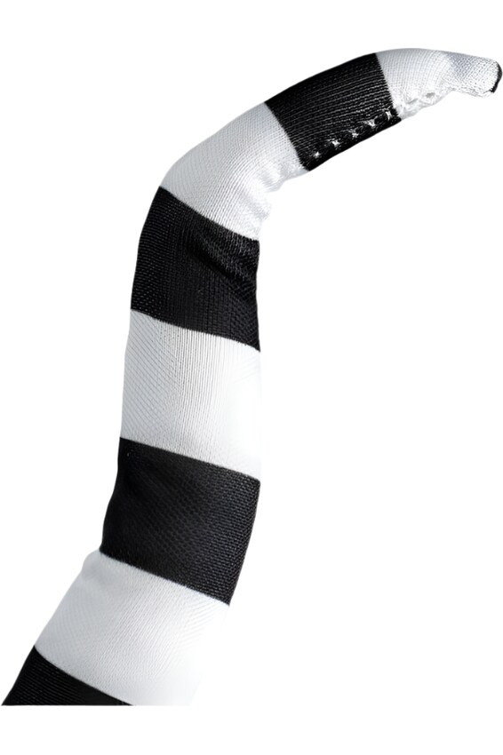 34&#x22; Stripe Horn Spray: Black &#x26; White