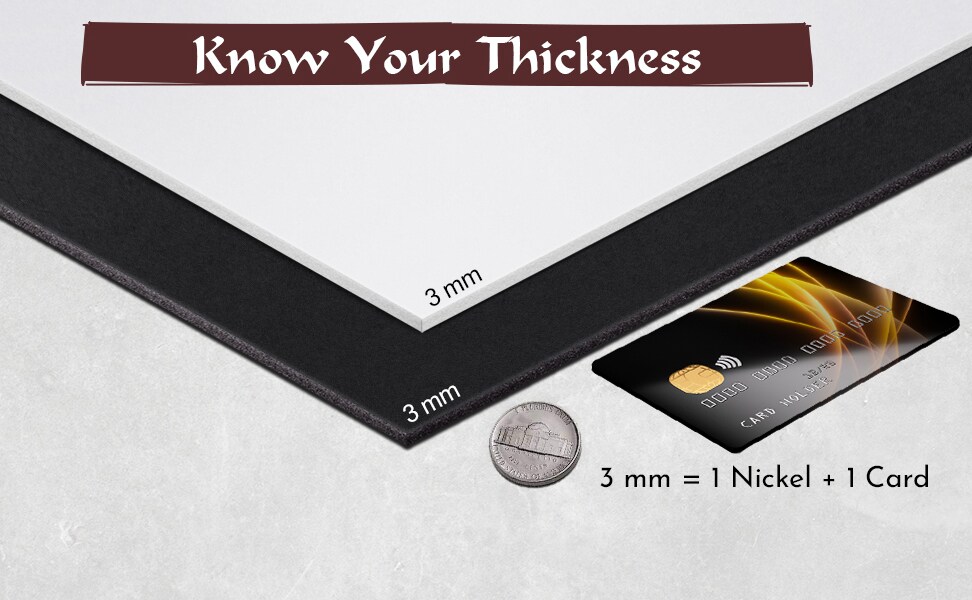 EVA Foam Cosplay | Extra Large 35&#x22; x 59&#x22; Sheet | Ultra High Density 85kg/m3 | by The Foamory