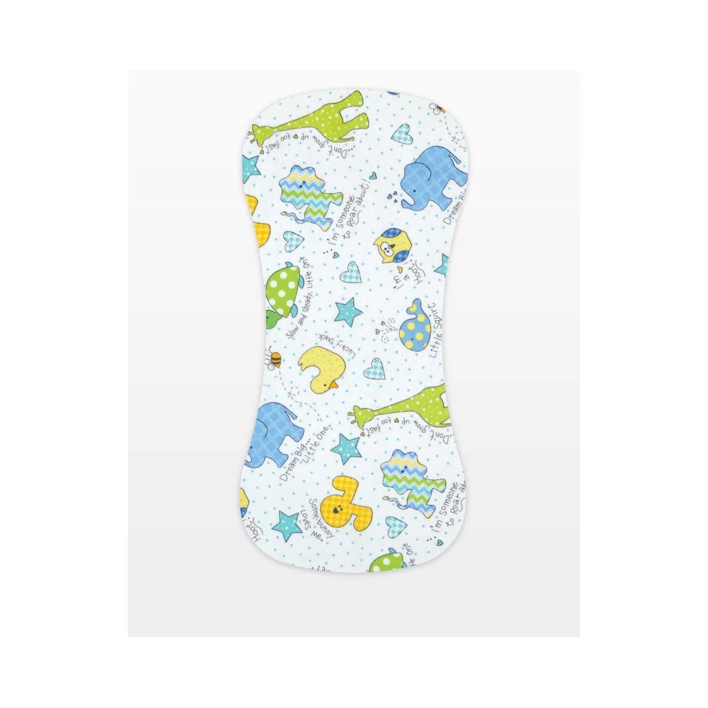 AccuQuilt GO! Burp Cloth Die – Fabric Cutting Die for Baby Burp Cloths, Sewing, Quilting & DIY Gifts