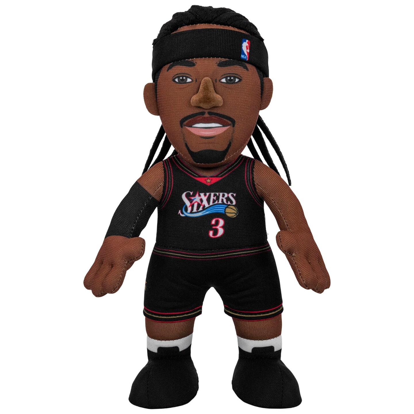 Bleacher Creatures Philadelphia 76ers Allen Iverson 10" Plush Figure