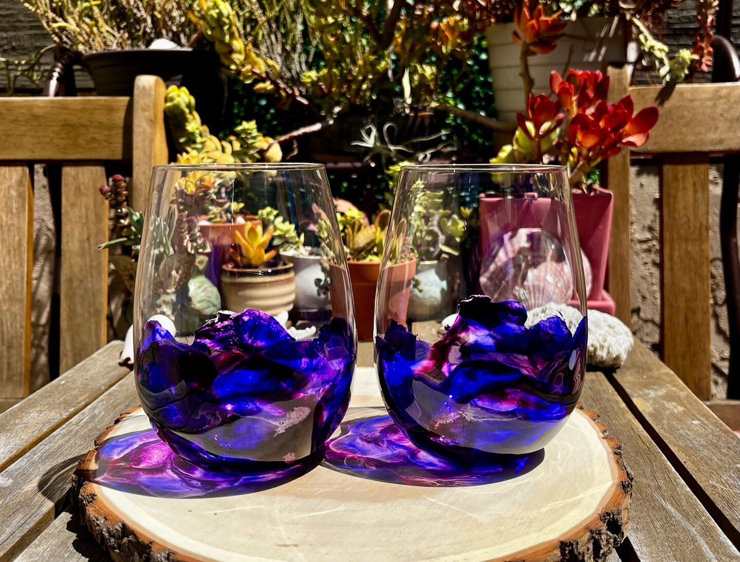 Elegant Handcrafted 20oz Stemless Wine Glasses  Perfect for Any Occasion |  MakerPlace by Michaels