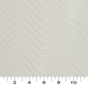 White Swirl - White & Ivory Abstract & Geometric,Plain & Solid Upholstery Fabric 54 Inches"