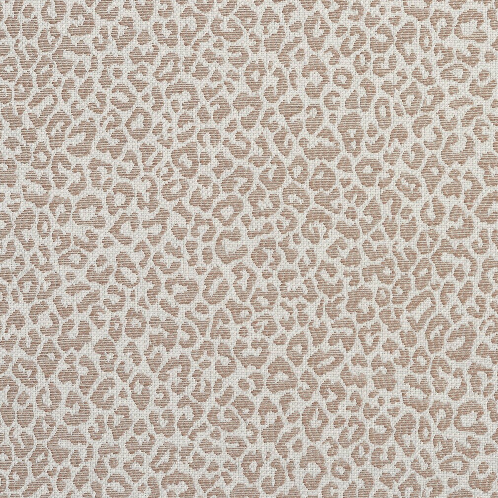 Taupe - Beige & Taupe Animal Print,Small Scale Upholstery Fabric 54 Inches"