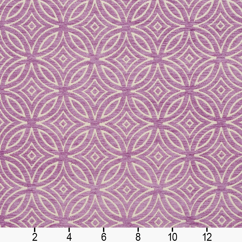Upholstery Fabric - Purple Abstract & Geometric Upholstery Fabric 54 Inches"