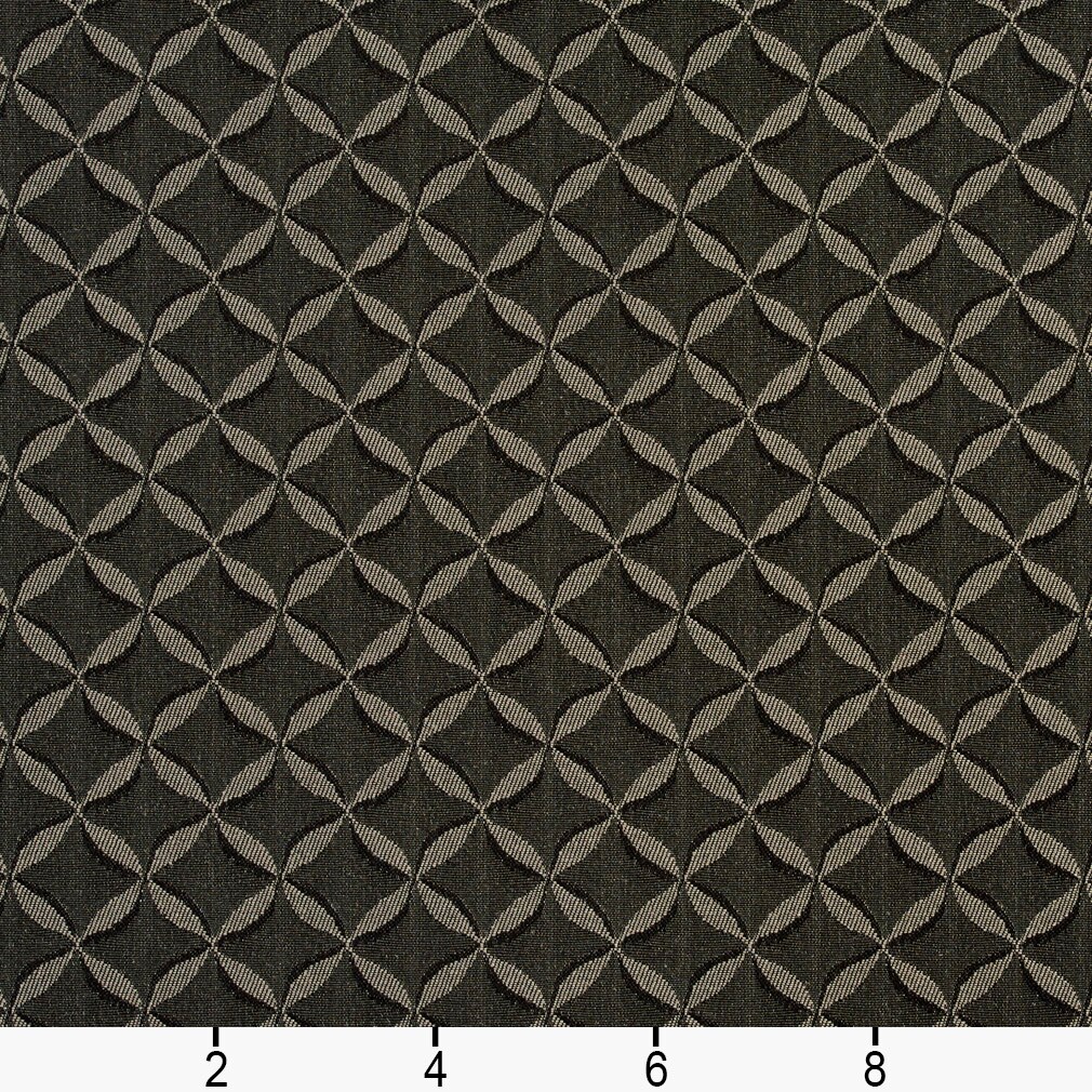 Charcoal - Black Abstract &#x26; Geometric,Small Scale Upholstery Fabric 54 Inches&#x22;