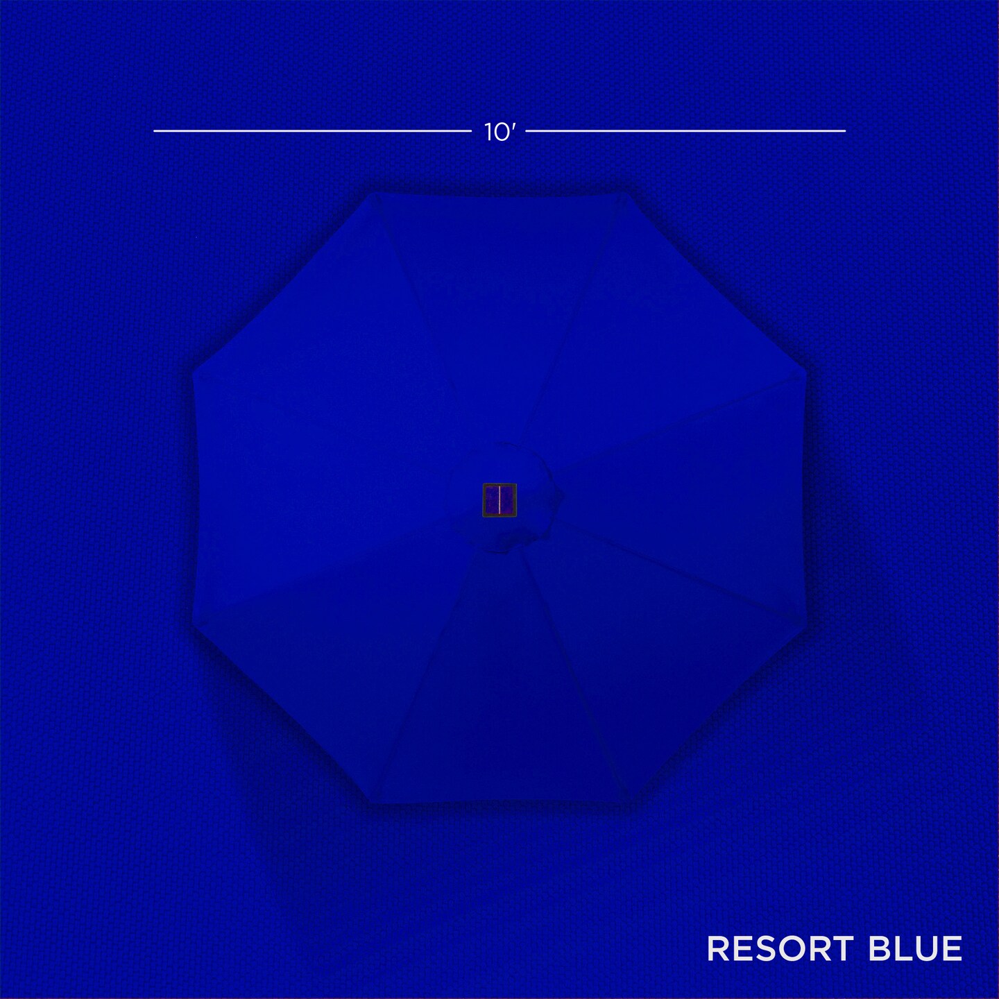 Best Choice Products 10ft Solar LED Lighted Patio Umbrella w/ Tilt Adjustment, UV-Resistant Fabric